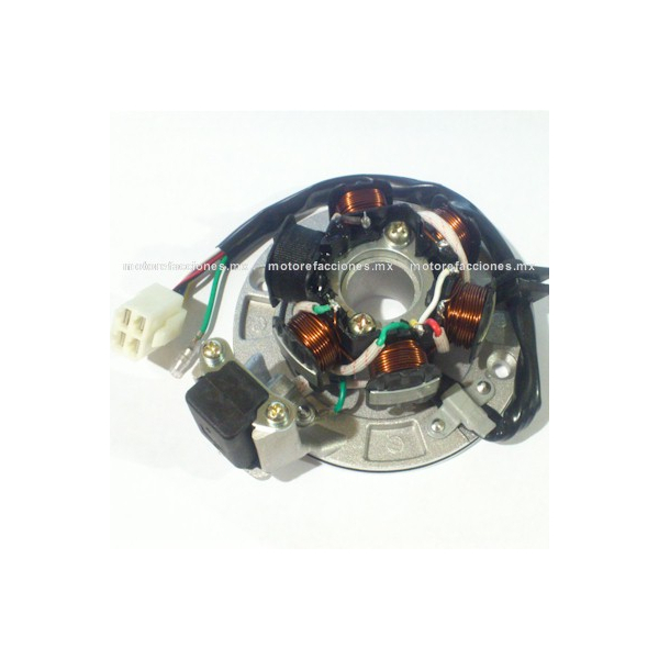 Estator 6 bobinas AC Italika FT110 - AT110 RT - ATV 90cc