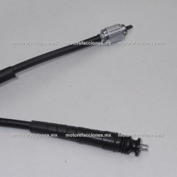 Cable de Velocimetro - Italika D125 / X125 / CBX150 con Terminal Delgada de 12 mm