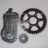 Kit de Sproket, Piñon y Cadena - 41/14T + 520HO - Bajaj Pulsar RS200 - ORIGINAL