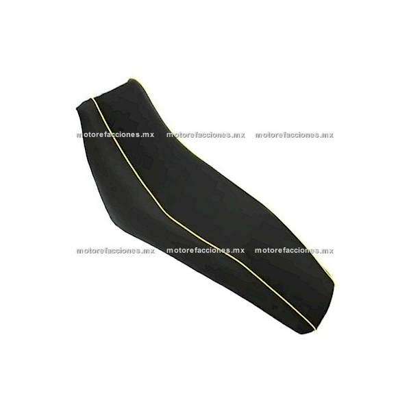 Asiento Italika DM150 - Negro c Amarillo