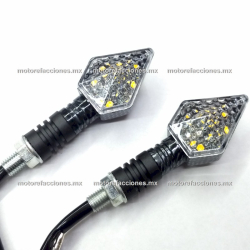 Direccionales LED Flecha Blanco