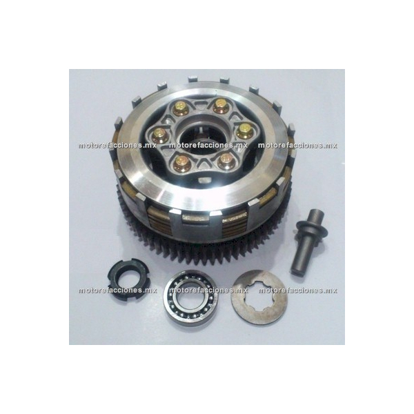 Clutch Completo - Italika EX200 - RT200 - 250Z - DM200 - MB Tekken 250 - Rocketman 250