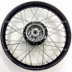 Rin Trasero 17" Italika DT150 - FT125 - FT150 GR - Negro con Cromo