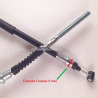 Cable Freno Delantero Italika DT125 - DT150 - FT125 - FT150 - Bajaj Boxer 100 - Honda Cargo 125 - 9 mm