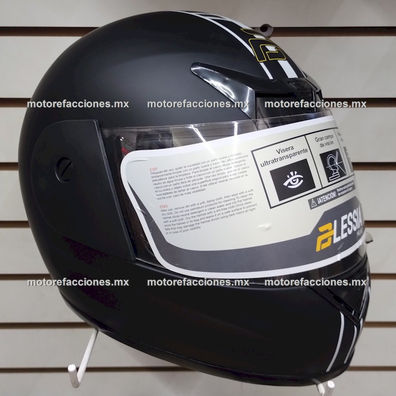 Casco italika cerrado amarillo hotsell