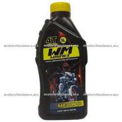 Aceite WM 4T Multigrado SAE 20W50 Tipo JASO MA2 - 946 ml